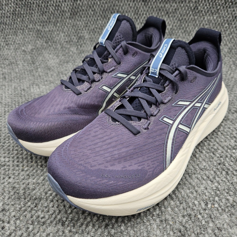 ASICS (Women's 10) Purple Gel-Nimbus 27 Running Shoes Sneakers Athletic Comfort